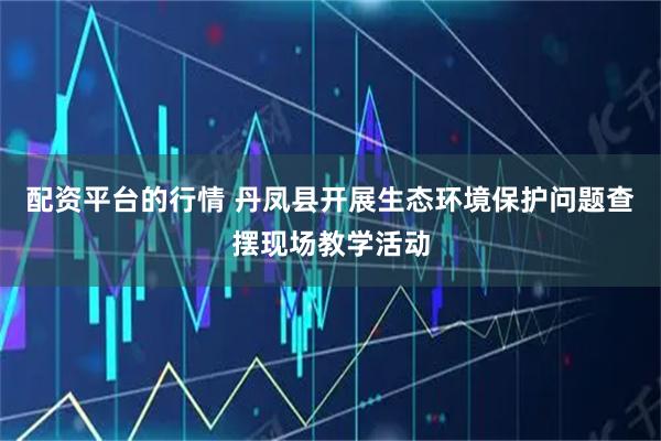 配资平台的行情 丹凤县开展生态环境保护问题查摆现场教学活动